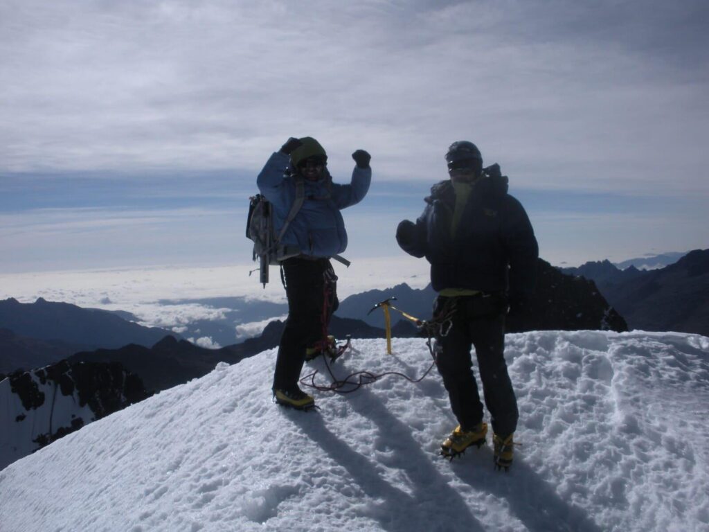 Cumbre del Pequeño Alpamayo