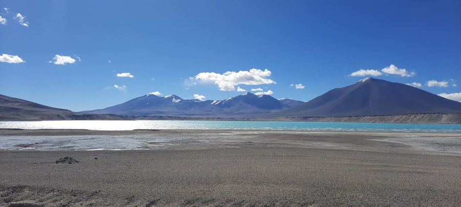 Ojos del Salado expedition summit view
