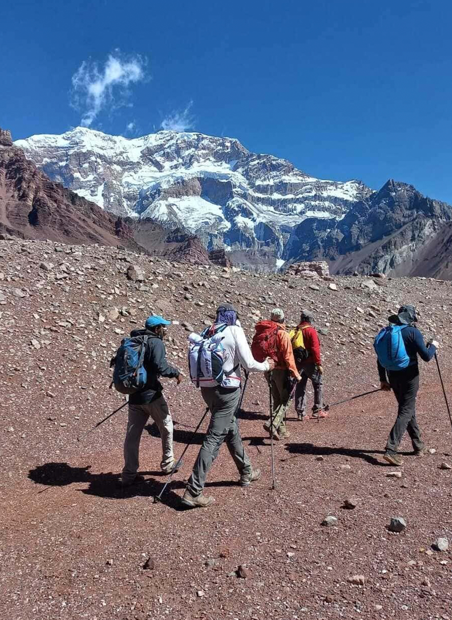 Prevención de enfermedades en altura en Aconcagua